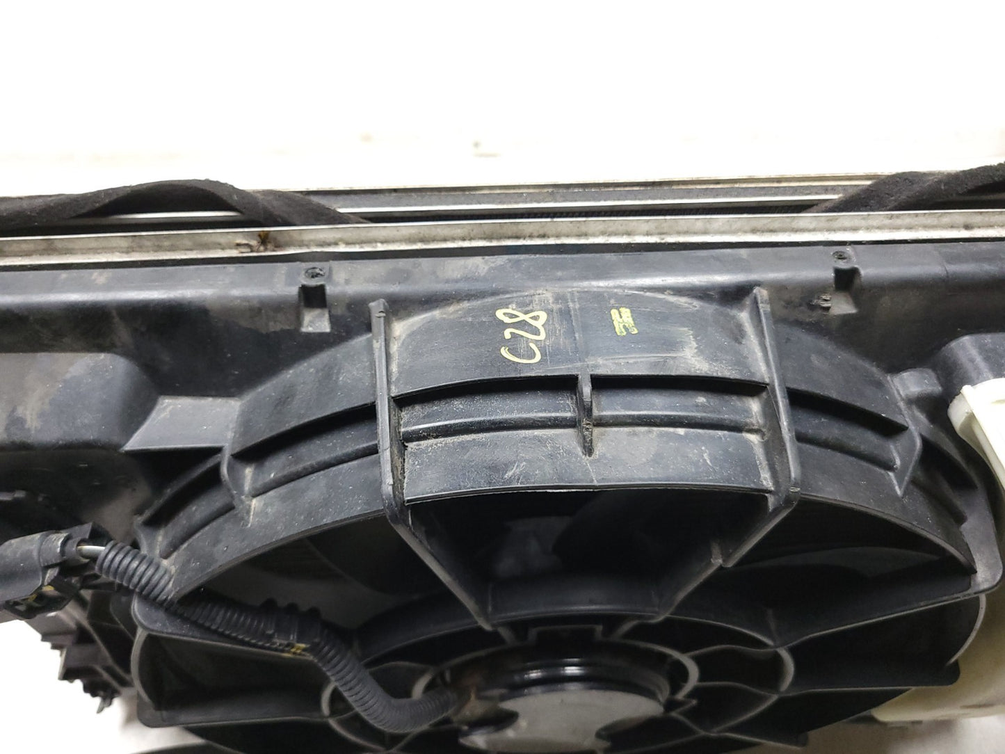 12 13 14 15 16 17 Hyundai Accent Radiator Fan AC Condenser OEM