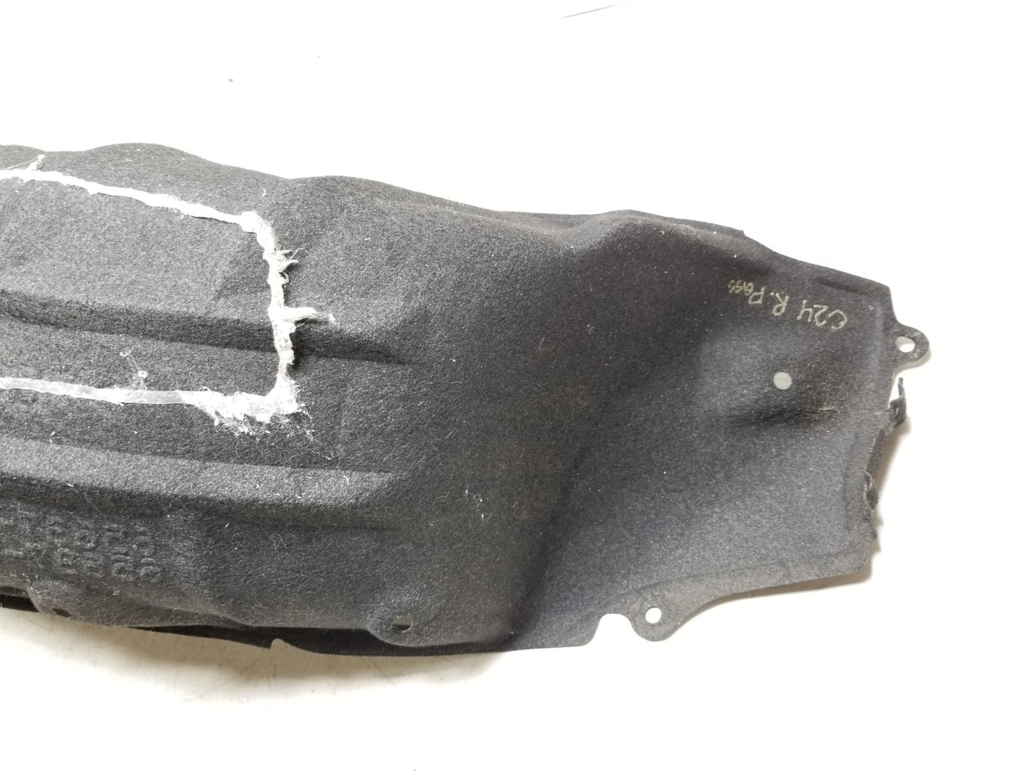 11-17 Lexus CT200h Rear Fender Liner Splash Passenger Side Right OEM
