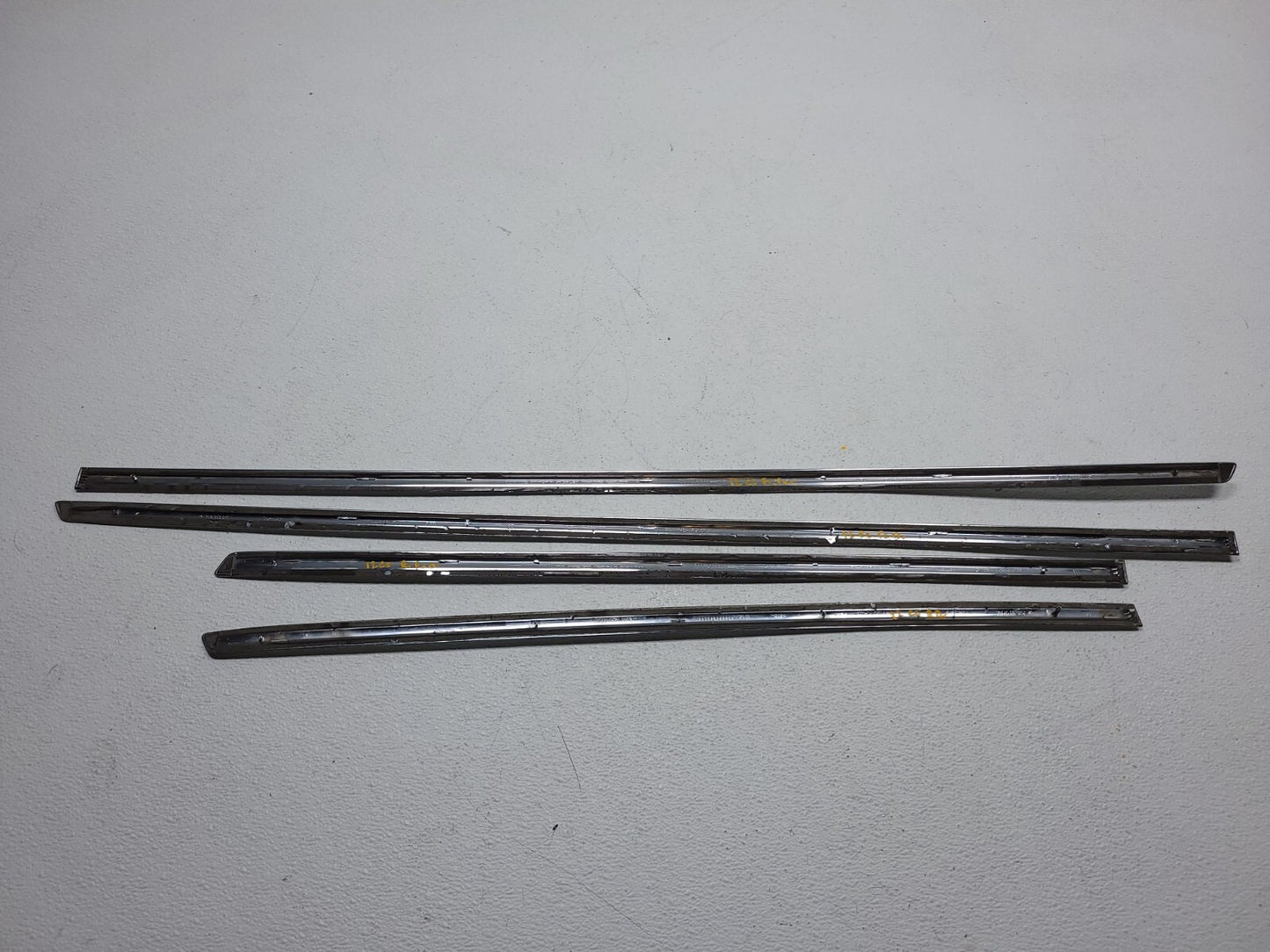 2012 Volkswagen Cc Side Lower Door Cover Chrome Molding Set 4pcs OEM