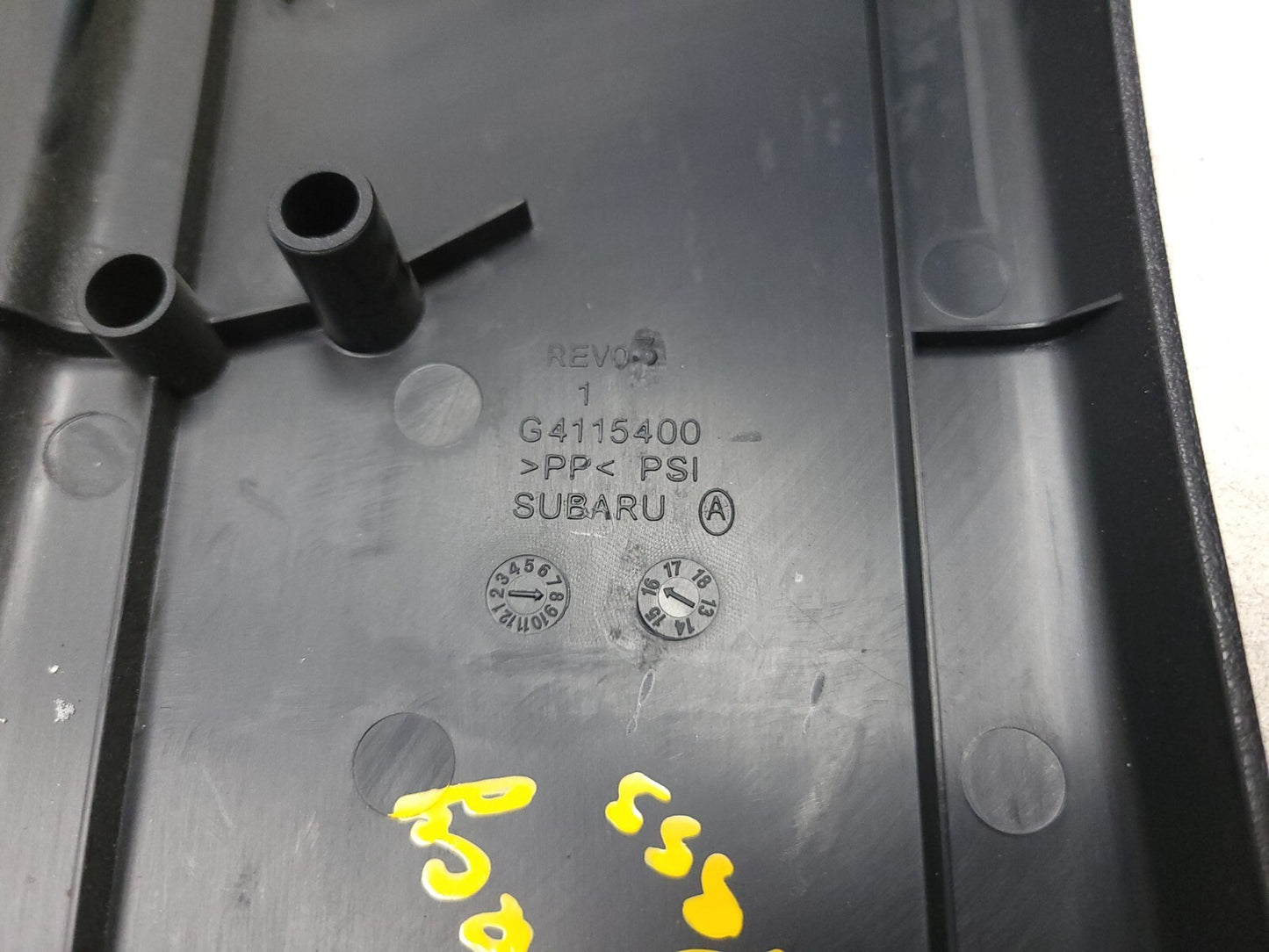 15 - 19 Subaru Legacy Front Seat Side Cover Trim Passenger Right 5pcs OEM