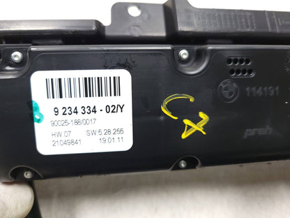 07-13 BMW X5 E70 AC Heater Climate Temperature Control Panel OEM