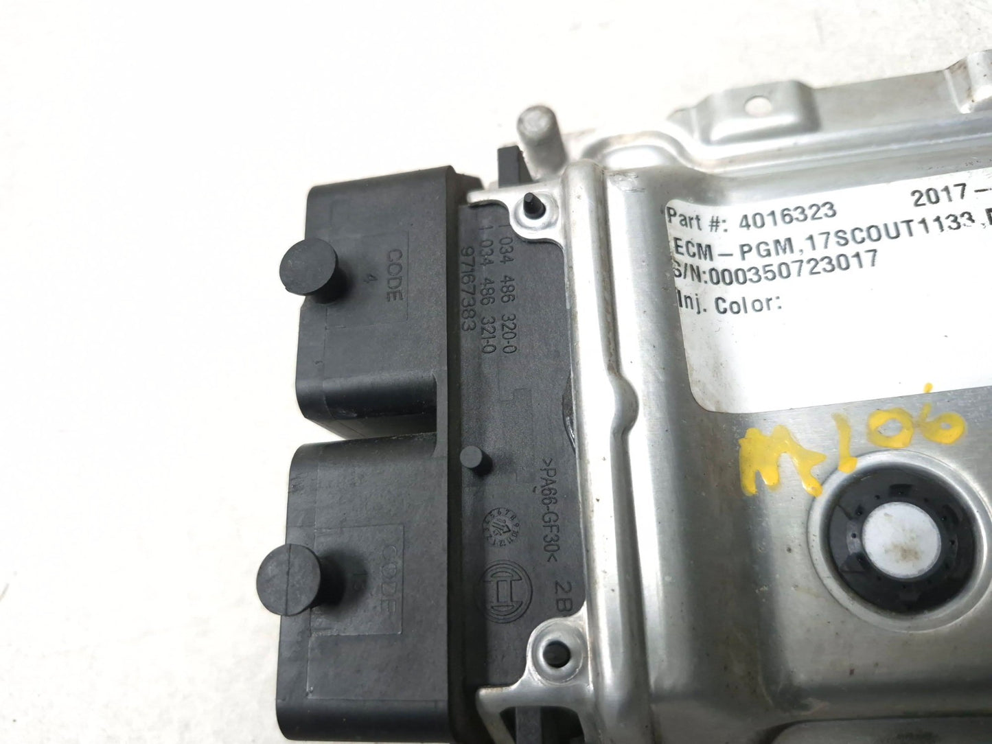 2017 Indian Scout Ecm Electronic Control Module & Holder OEM