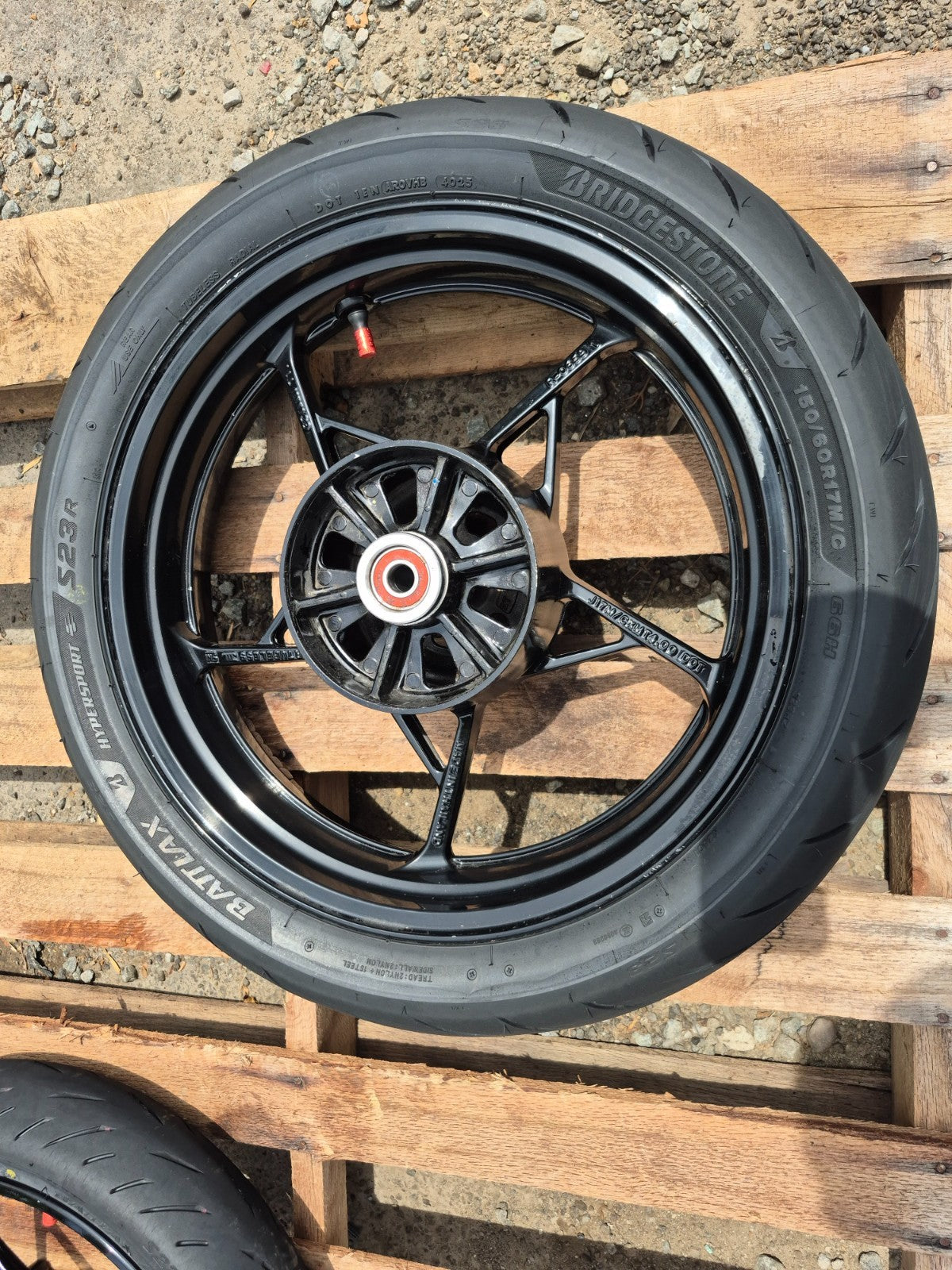 2019 Kawasaki Z400 Er400d Wheel Rim & Tire Front & Rear *straight* OEM