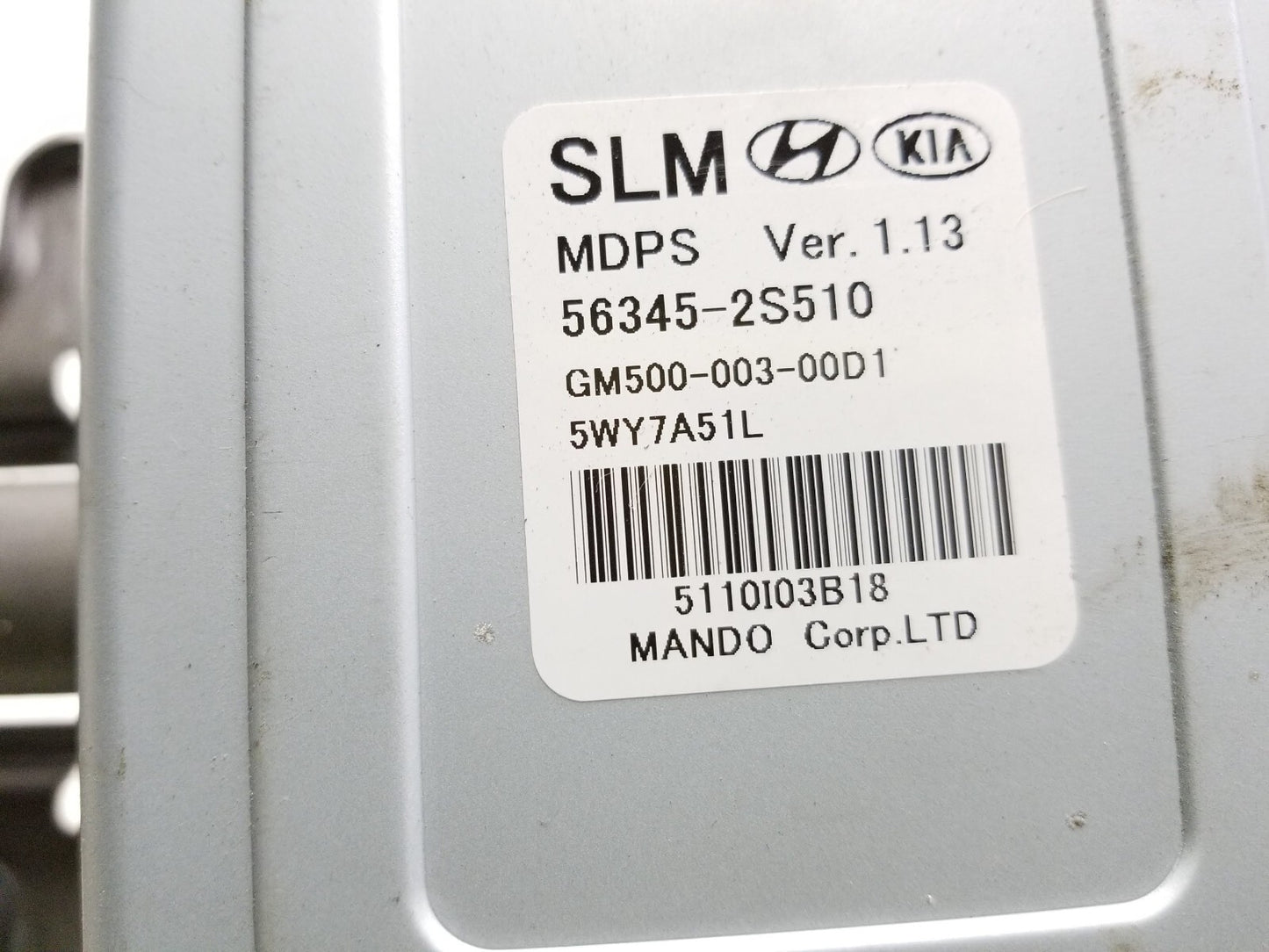 2011 - 2013 Kia Sportage Steering Column OEM