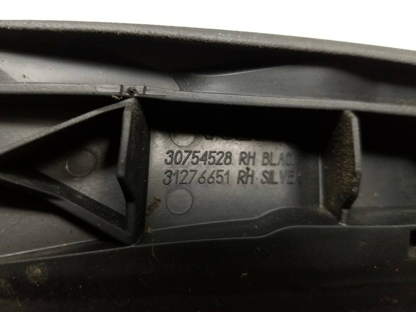 2010 Volvo XC60 Roof Side Rail Trim 2pcs OEM