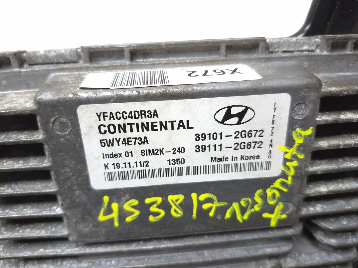 2011 - 2014 Hyundai Sonata Ecu Ecm Engine Control Module Computer 2.4l OEM