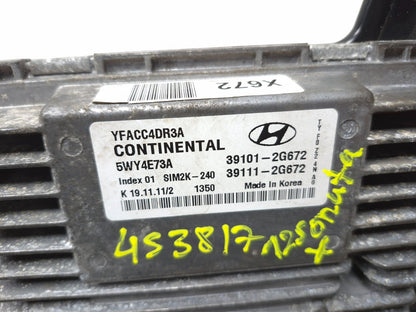 2011 - 2014 Hyundai Sonata Ecu Ecm Engine Control Module Computer 2.4l OEM