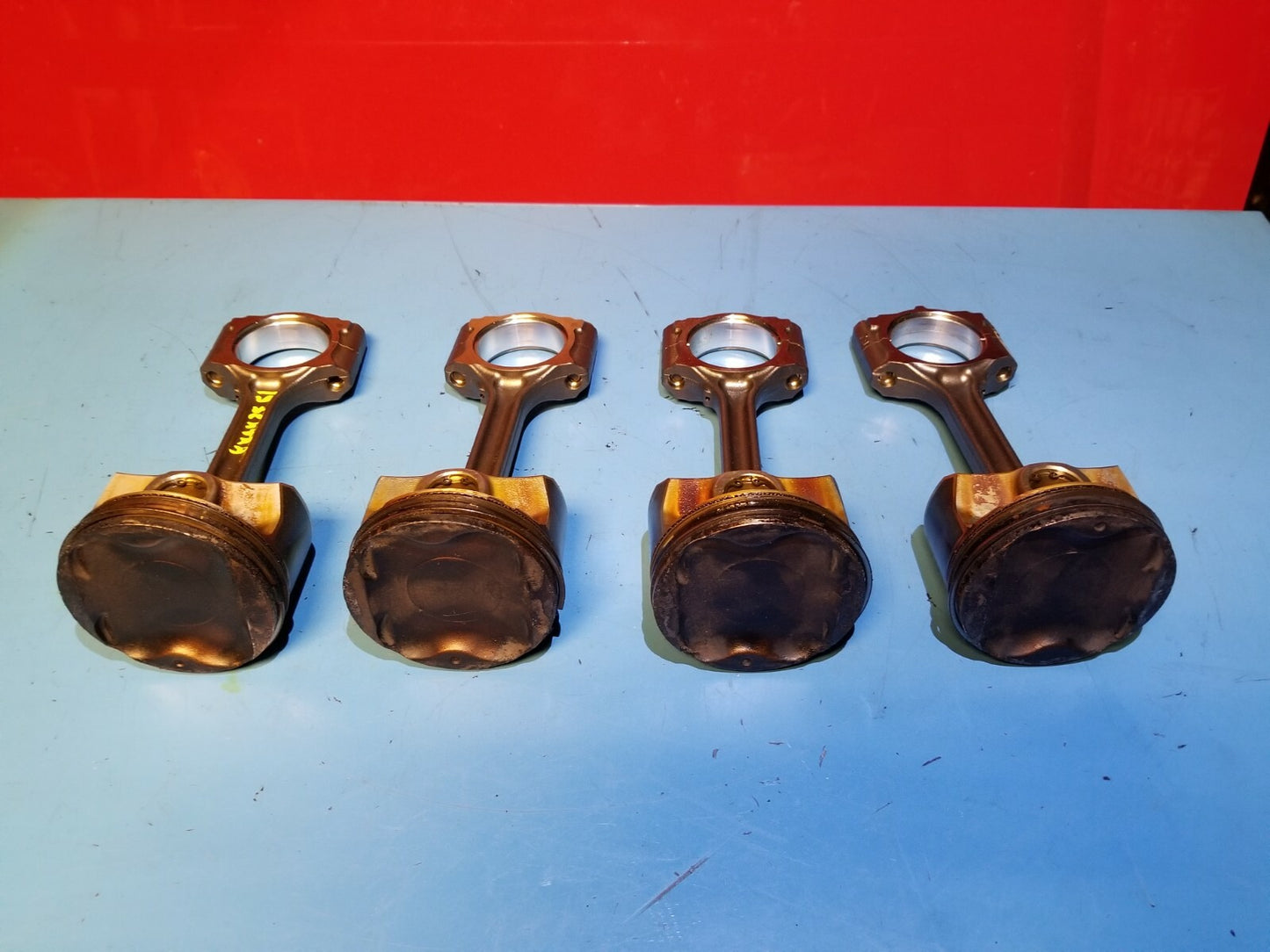 2019 Nissan Sentra Piston W/ Connecting Rod 4pcs OEM