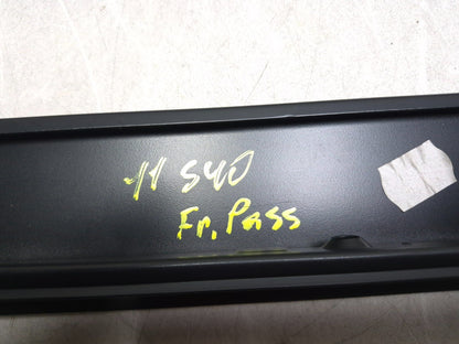 2011 Volvo S40 Door Pillar Applique Molding Passenger Side Front & Rear OEM