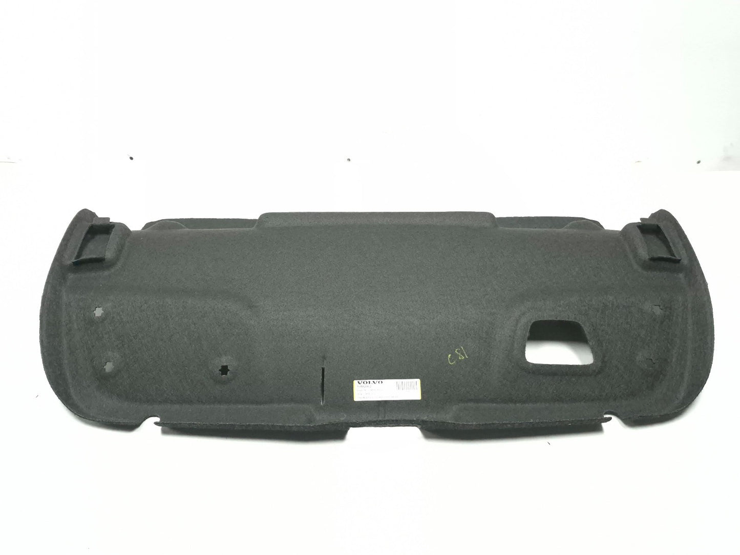2013 Volvo S60 Rear Trunk Deck Lid Trim Panel OEM 39582062