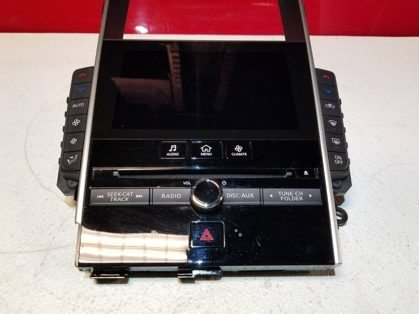 2017 Infiniti Q50 A/c Heater Climate Control & Radio Control Switch OEM