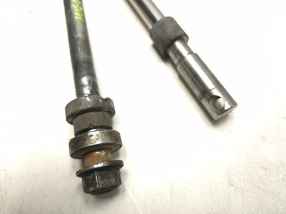 2004 Harley Softail Flstc Classic Wheel Axle Front & Rear & Pivot Bolt OEM