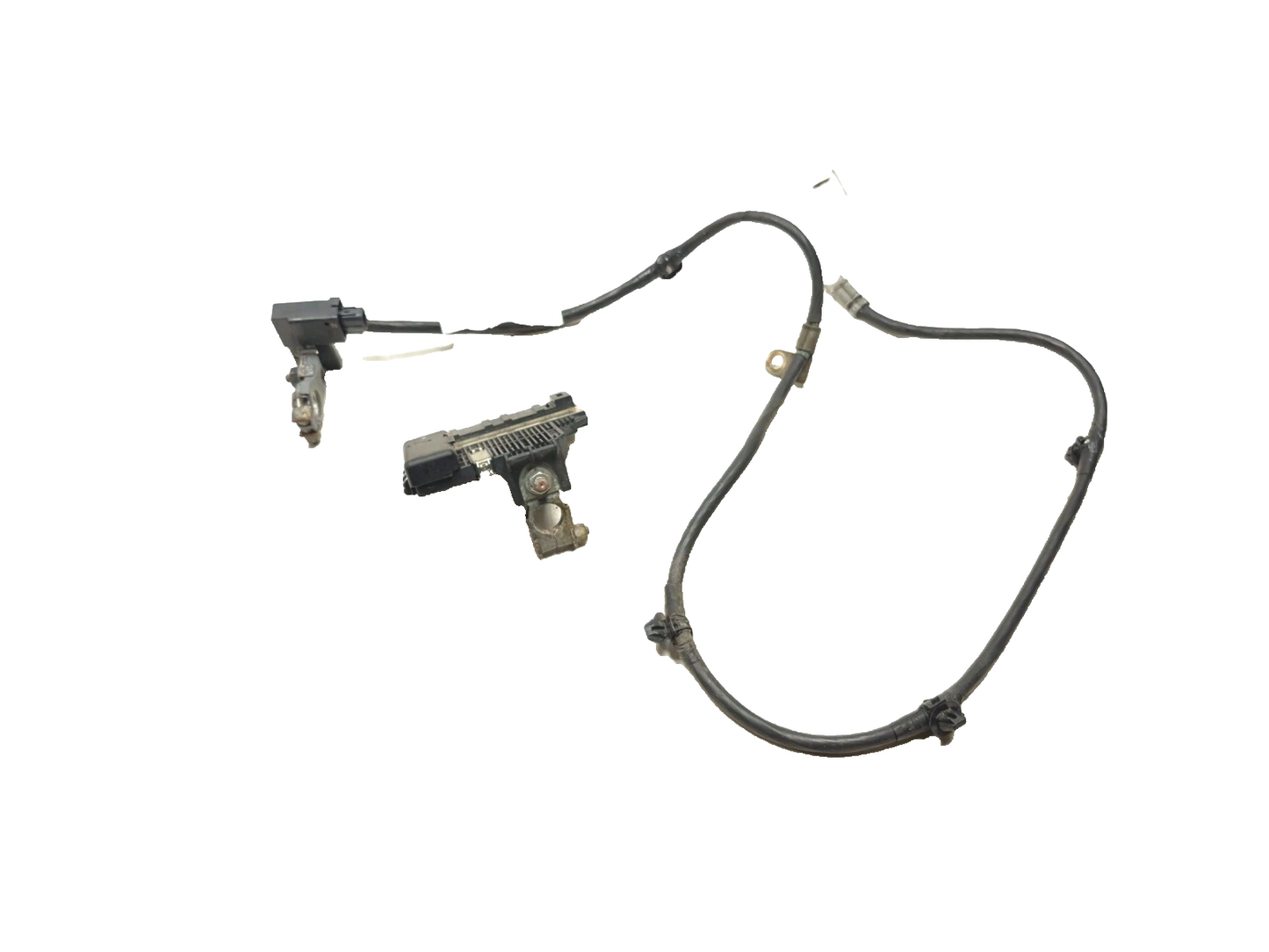2012 Nissan Leaf Battery Negative Cable W/ Sensor & Positive Terminal Pair OEM