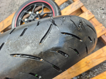 2016 Yamaha R3 Yzfr3 Wheel Rim W/tire Front & Rear Pair OEM