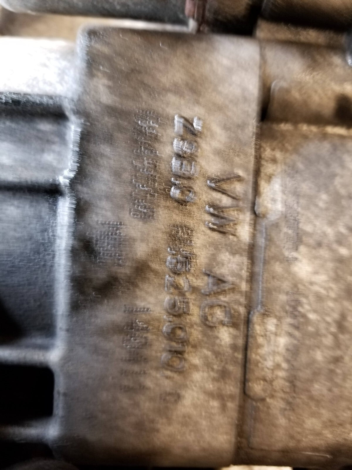 2011 Volkswagen Tiguan Rear Differential Carrier OEM