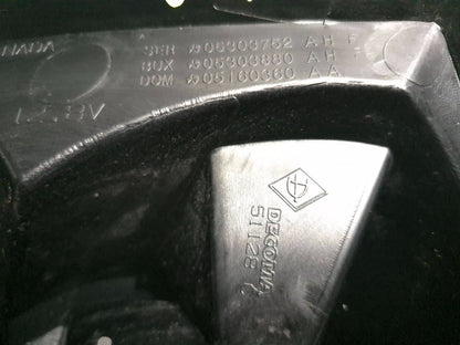 2010 Dodge Caliber Sxt Tail Light Passenger Side Right 05303752ah OEM