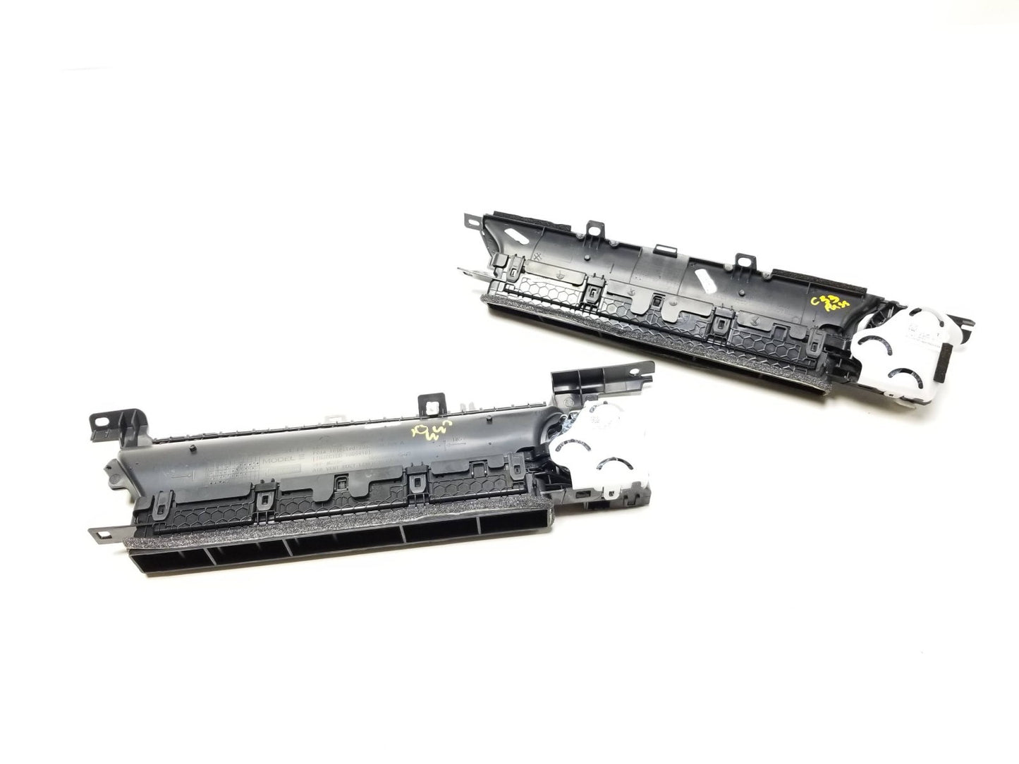 2021 Tesla Model 3 Dashboard Heater AC Air Vent Duct Left & Right Pair OEM