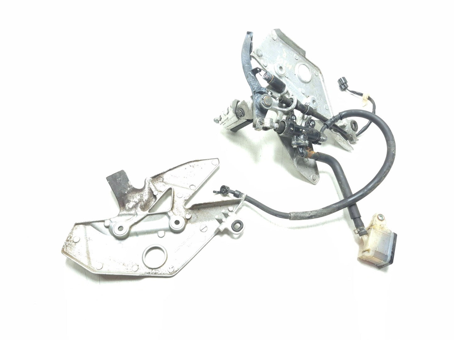 2015 Honda Cbr500r Front Right Footrest W/ Brake Pedal & Left Footrest Mount OEM