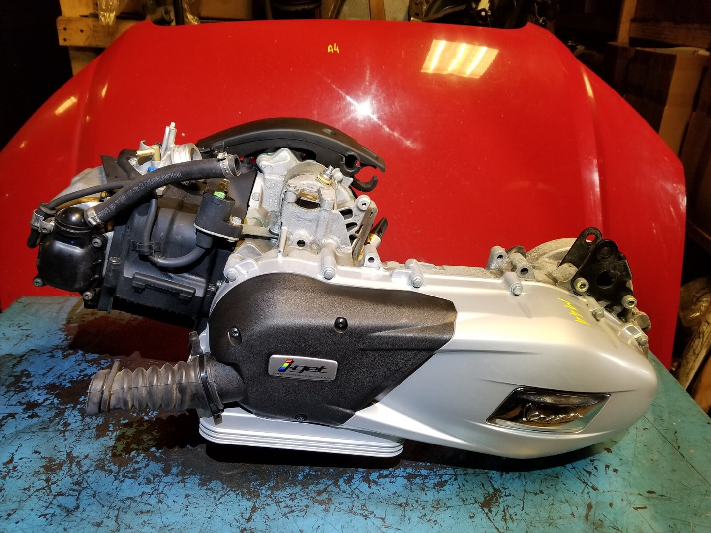 2023 Vespa Primavera 150 Engine Motor 1,068 Miles