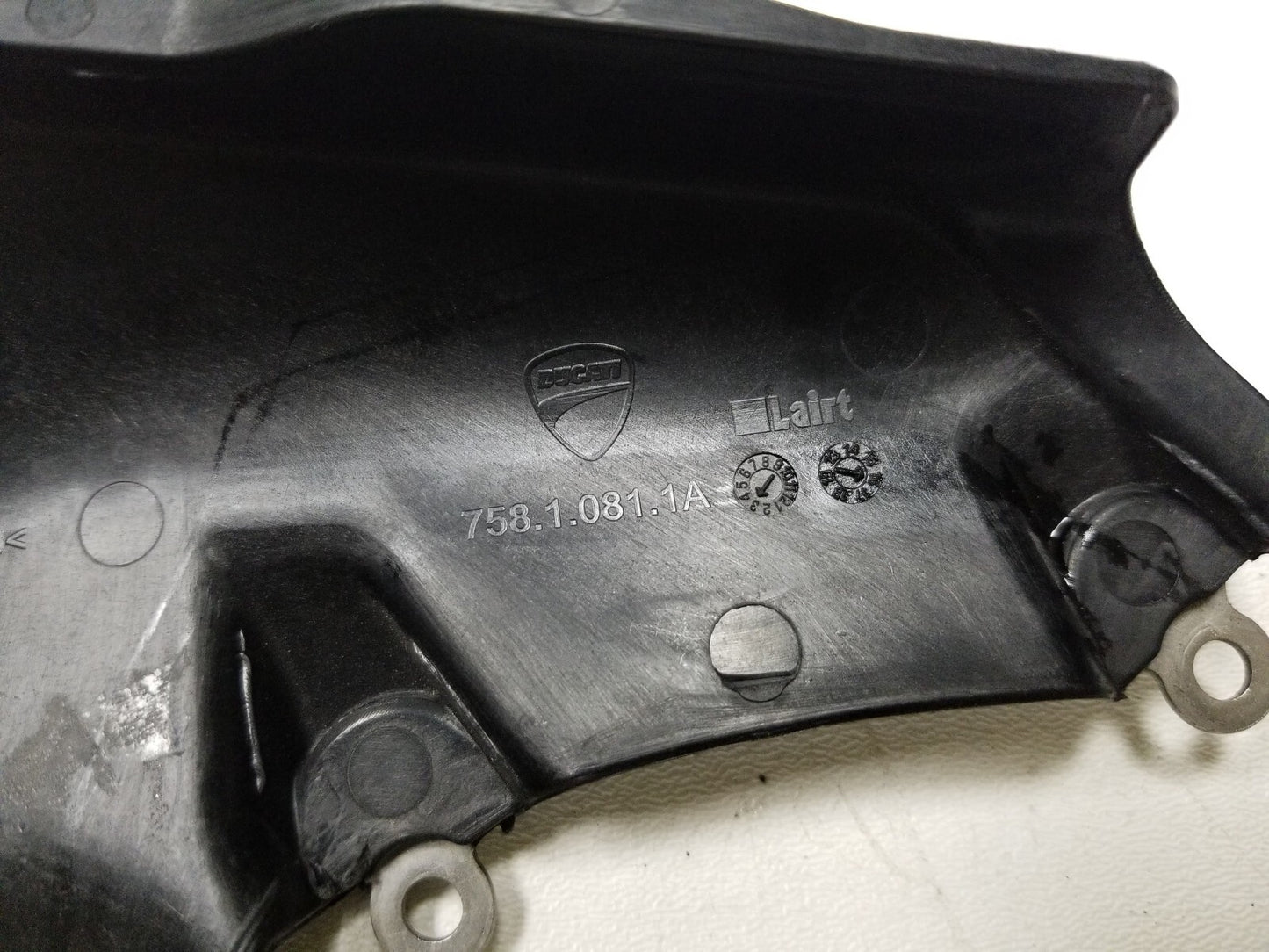 2015 - 2018 Ducati Monster 821 Left Side Frame Trim Fairing Cover 2pcs OEM