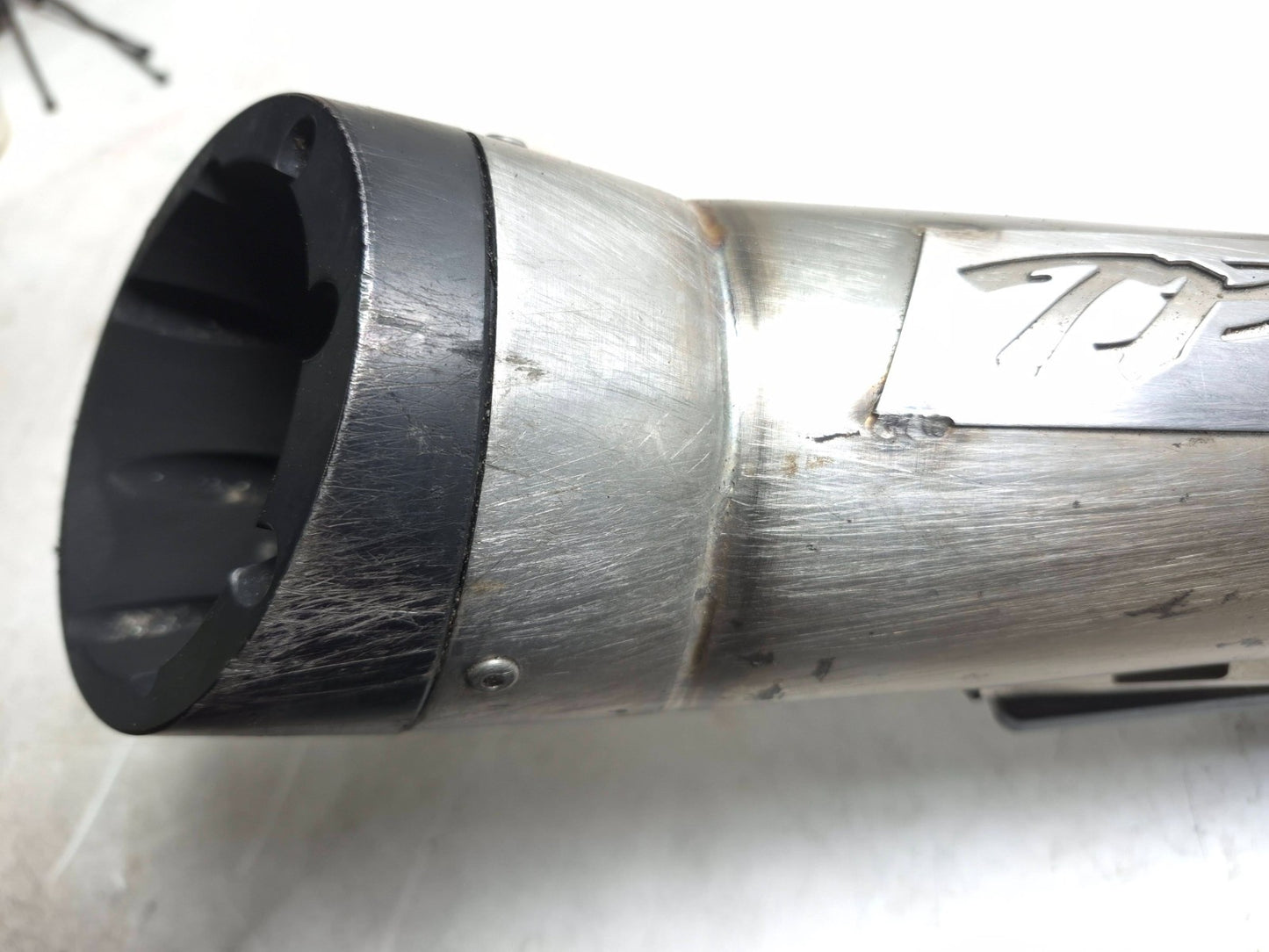 2008 Harley-davidson Dyna Fat Bob Fxdf Exhaust Muffler Two Brothers