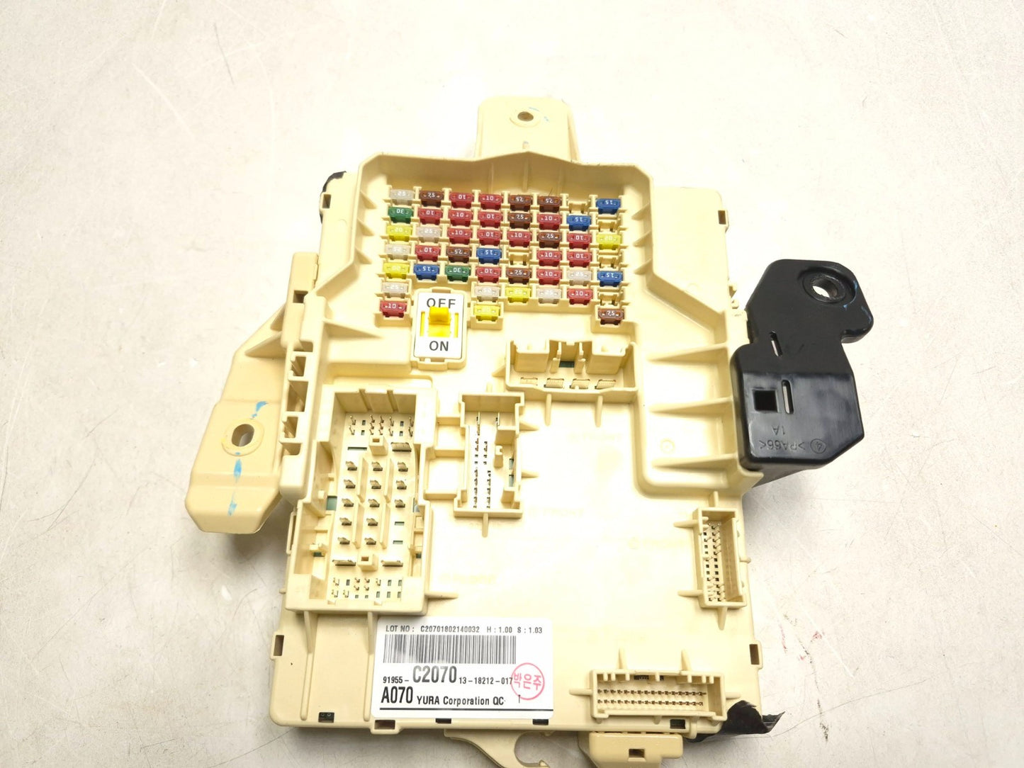 2018 Hyundai Sonata Instrument Panel Junction Fuse Box 91955-c2070 OEM