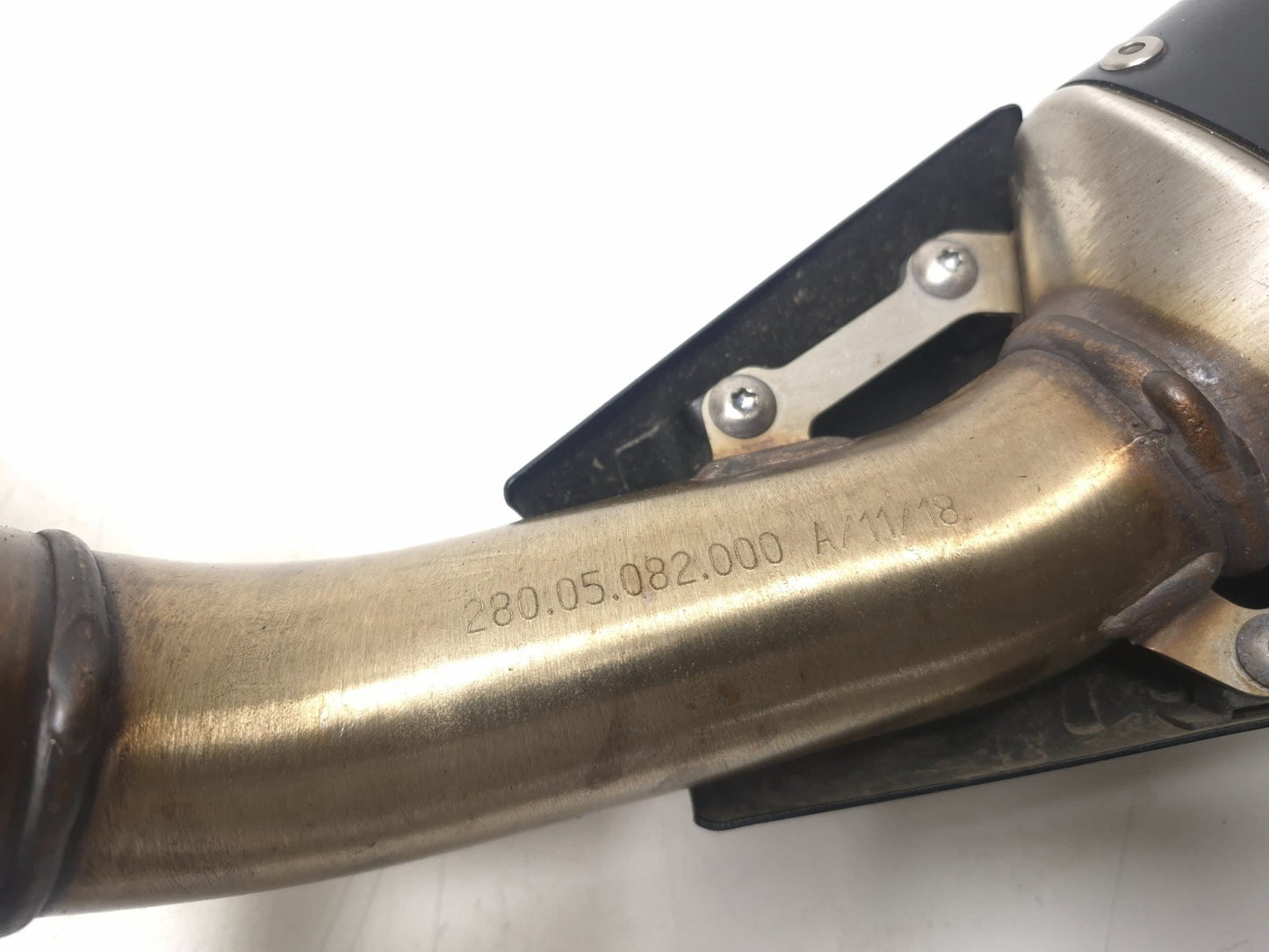 2018 Husqvarna Svartpilen 401 Exhaust Pipe Muffler OEM