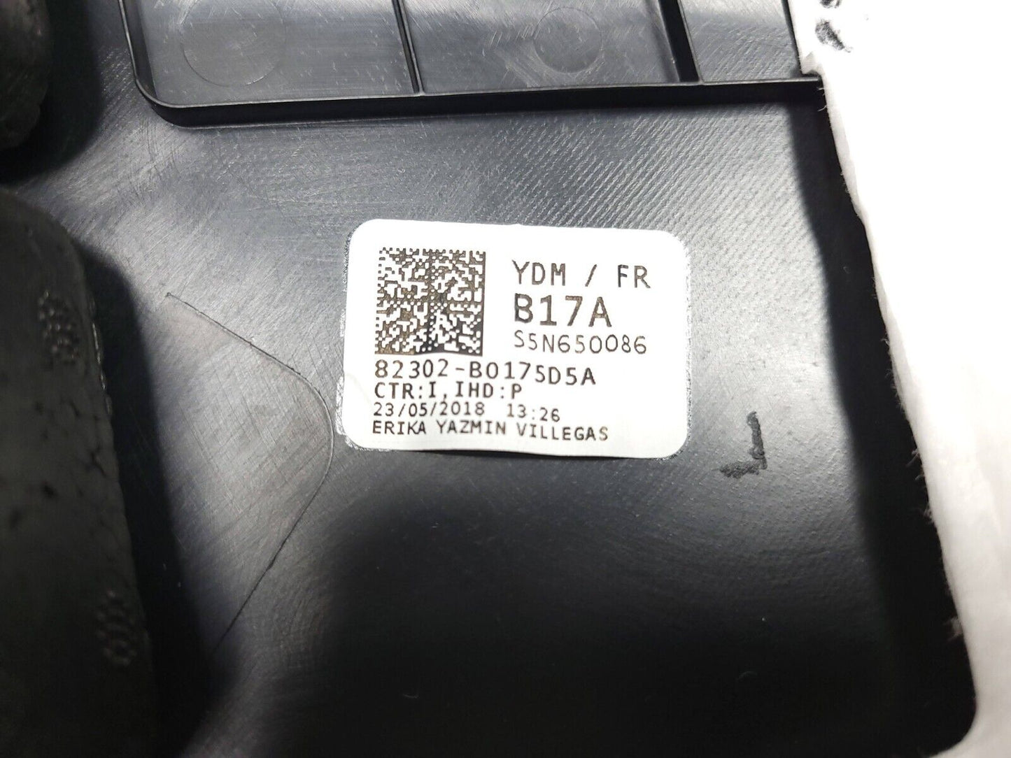 17 18 Kia Forte Door Panel Front Passenger Side Right Trim OEM 49k Miles