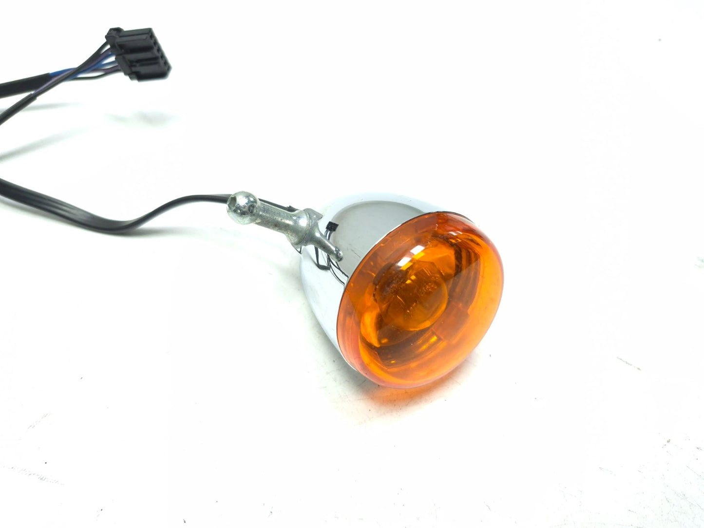 2000-2006 Harley Sportster Dyna Softail Front Chrome Bullet Turn Signal 68972-00