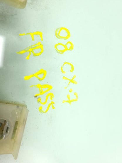 2009 Mazda Cx-7 Front Door Window Glass Passenger Side Right 2.3l OEM