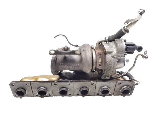 2011 - 2013 BMW X5 X6 E70 Turbo Turbocharger W/exhaust Manifold 3.0l OEM