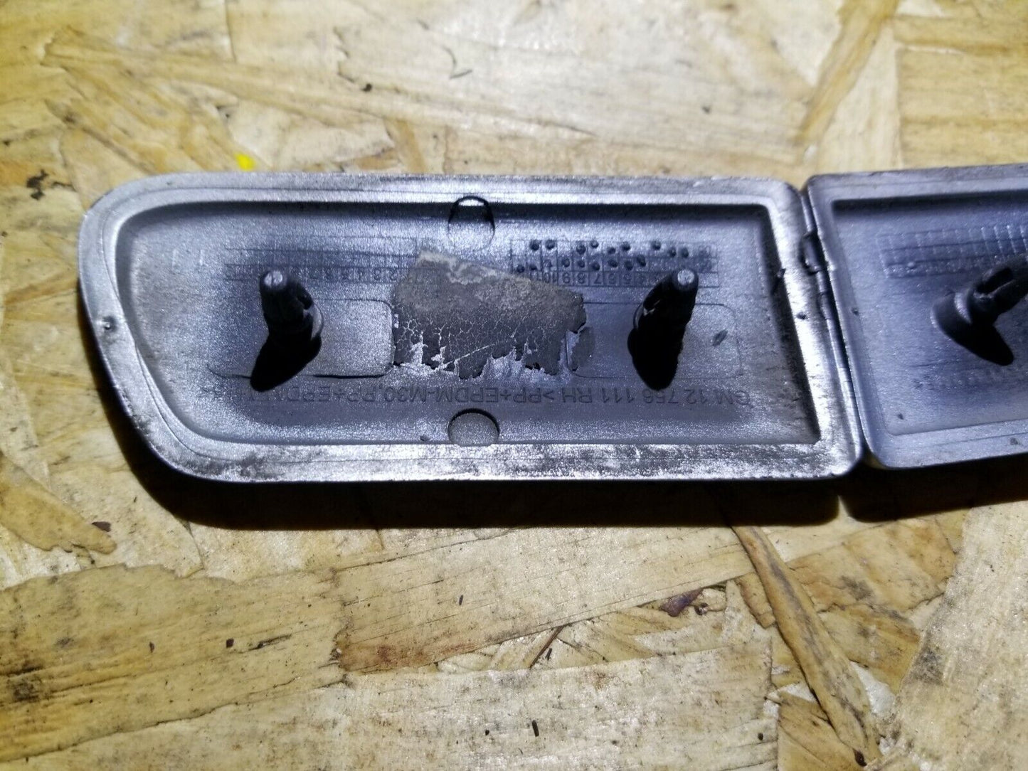 99-10 Saab 9-5 Aero Front Fender Molding Trim Strip Pair OEM