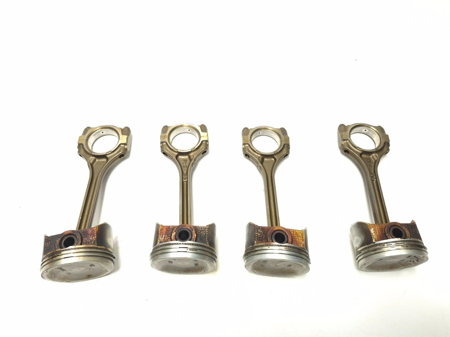 2007 Honda Fit Pison & Connecting Rod 4pcs Size: Std 13010pwcj01 OEM