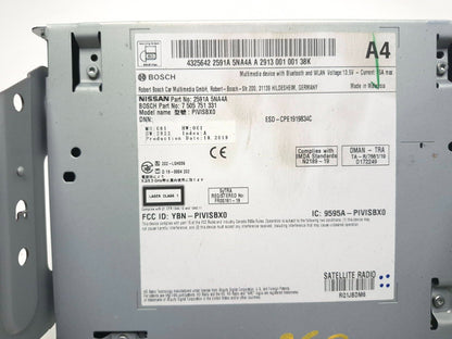 2020 Infiniti Q50 AM FM Cd Player Radio Receiver Pivisbx0 Oem✅