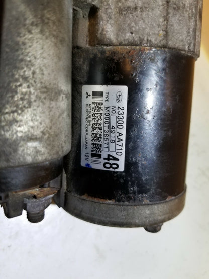 2015 Subaru Forester Starter Motor OEM