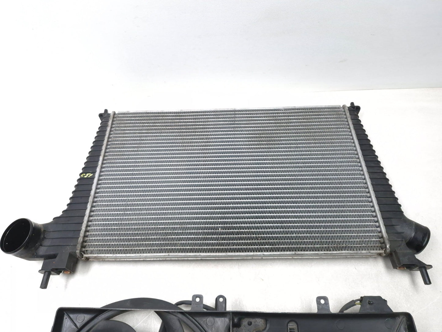 2007 Saab 9-5 Aero Cooling Fan & Cowling W/ Intercooler OEM