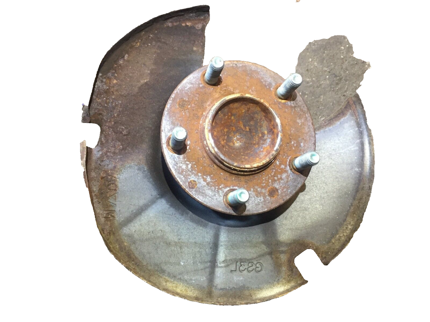 2012 Mazdz 6 Rear Spindle Knuckle Wheel Hub Left Driver Side OEM