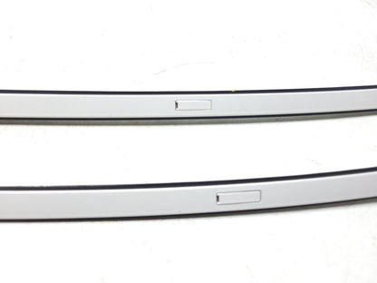 02 - 08 Jaguar X-type Roof Trim Chrome Molding 2pcs OEM 86k