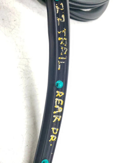 2022 Chevrolet Trailblazer Rear Door Weatherstrip Seal Driver Side Lh 2pcs OEM
