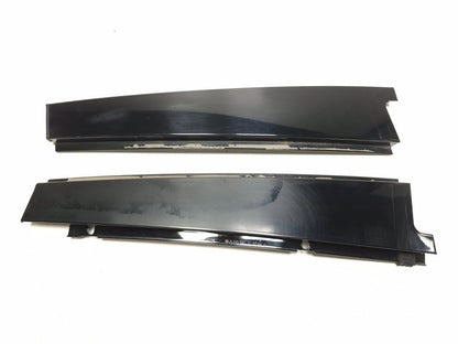 2011 Mercedes S400 W221 Door Pillar Applique Molding Front & Rear 4pcs OEM