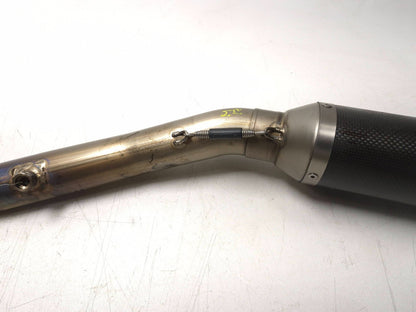 2005 Kawasaki Ninja Zx10r Exhaust Muffler Acrapovic Damaged OEM