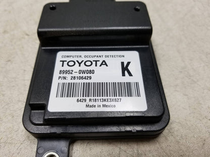 2009 Scion Xb Front Seat Occupant Detection Module W/ Harness Passenger Side OEM