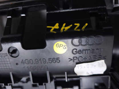 2012 Audi A7 Rear AC Climate Heater Control Panel OEM 4g0919158c