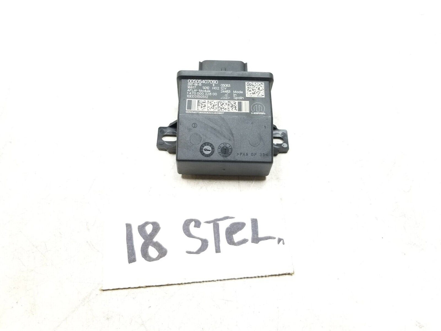 2017-2019 Alfa  Romeo Stelvio Headlight Leveling Control Computer OEM