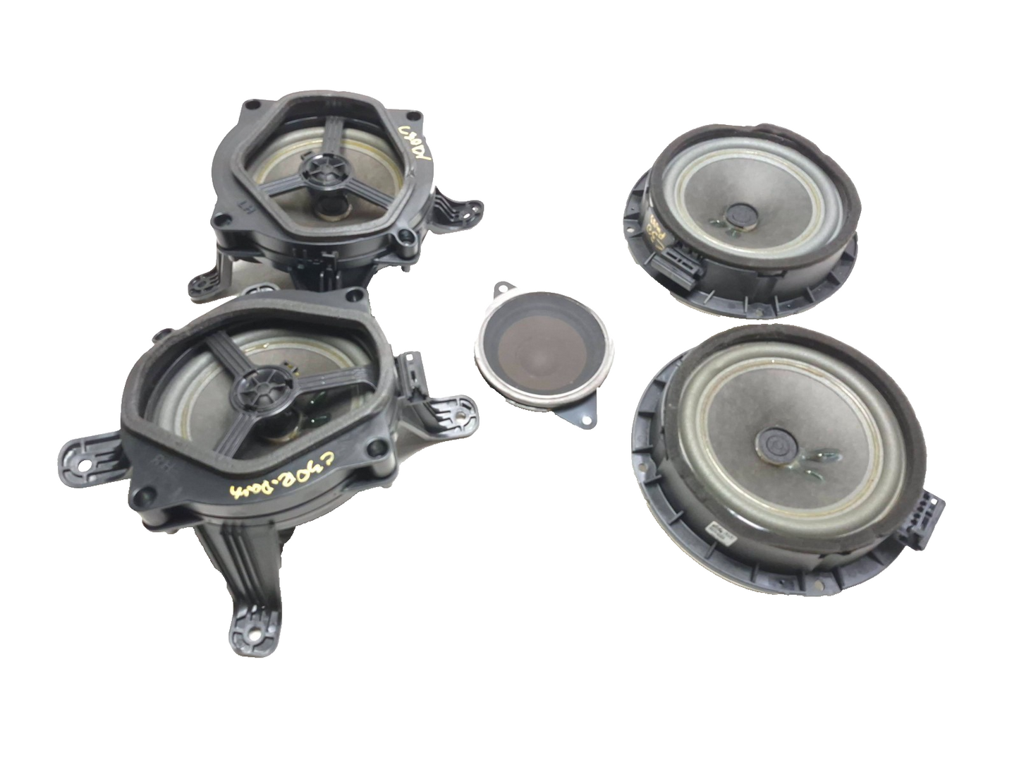 2013 Hyundai Genesis Door Audio Speaker 5pcs OEM