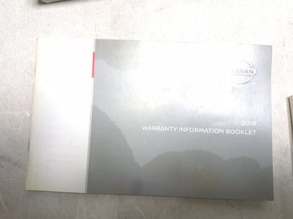 2018 Nissan Altima Owner Manual Set OEM