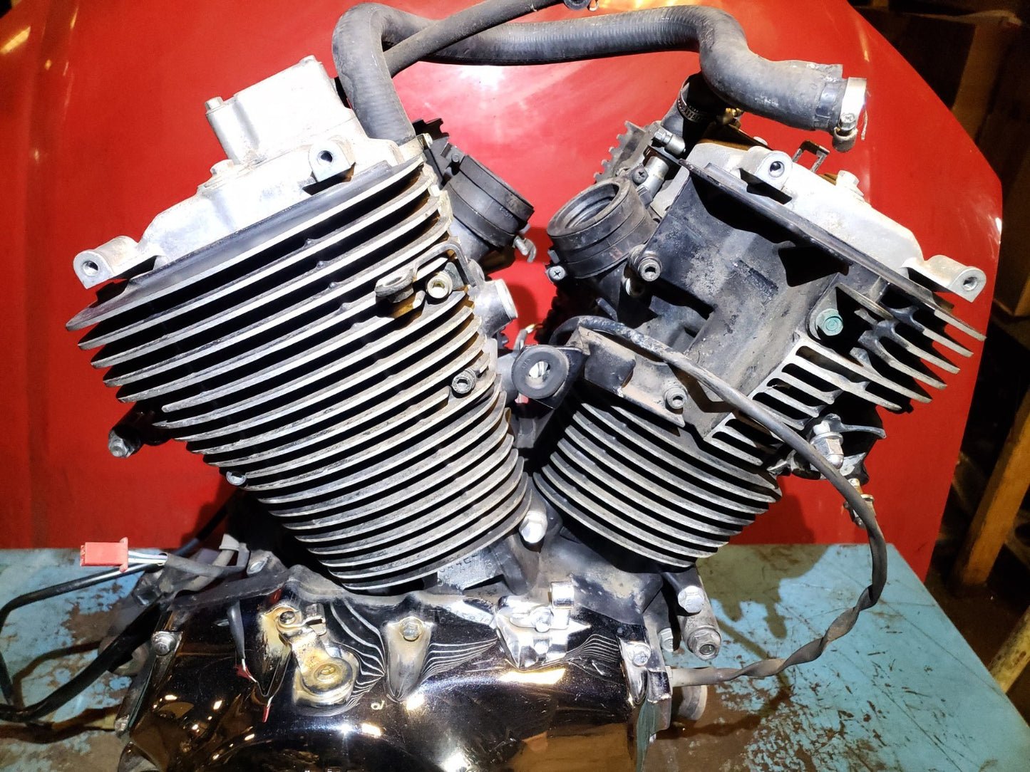 2003 Honda Shadow Spirit 750 Vt750 Engine OEM