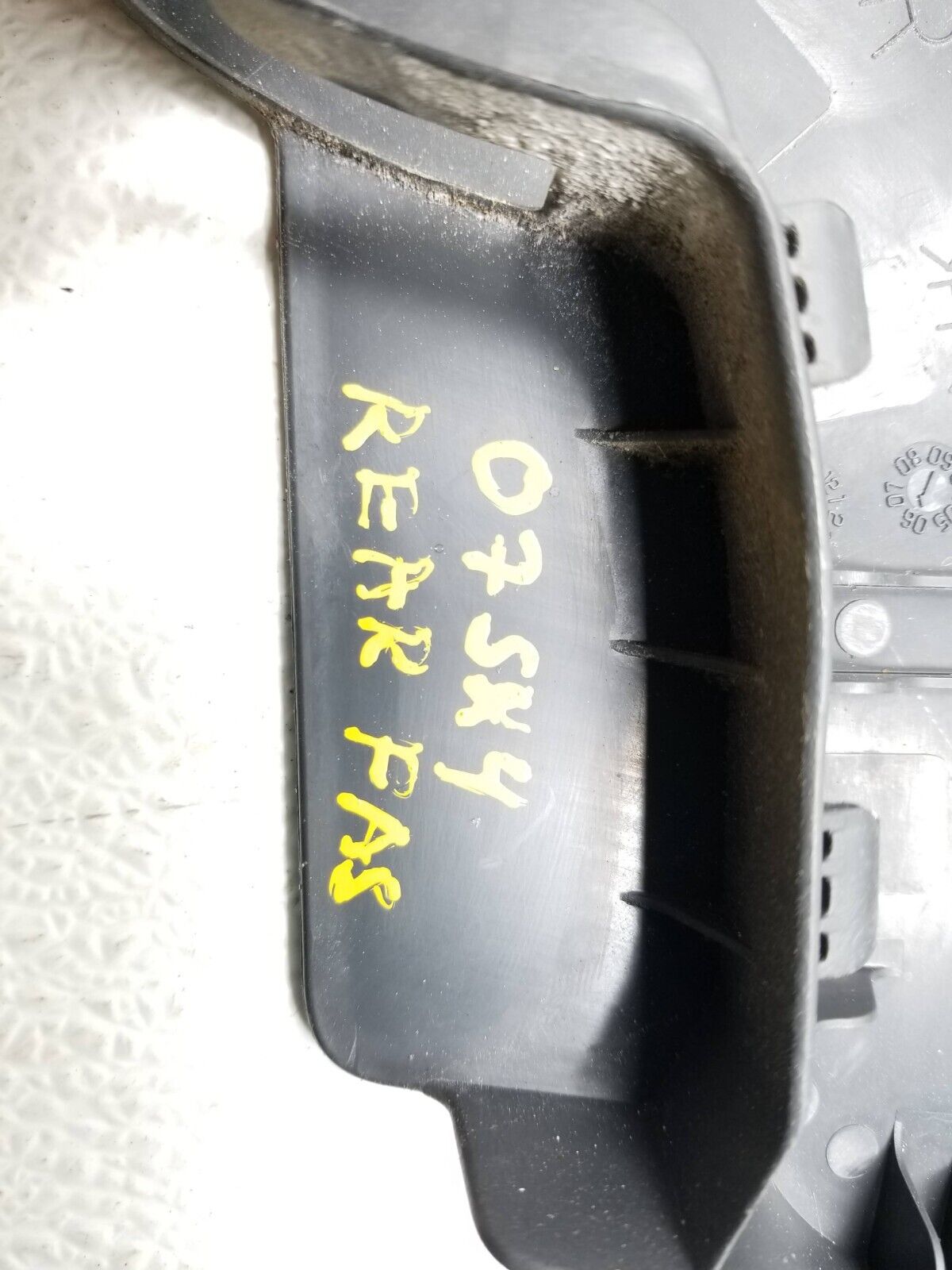 2007 - 2013 Suzuki Sx4 Rear Seat Trim & Seat Belt Buckle & Guide Set OEM