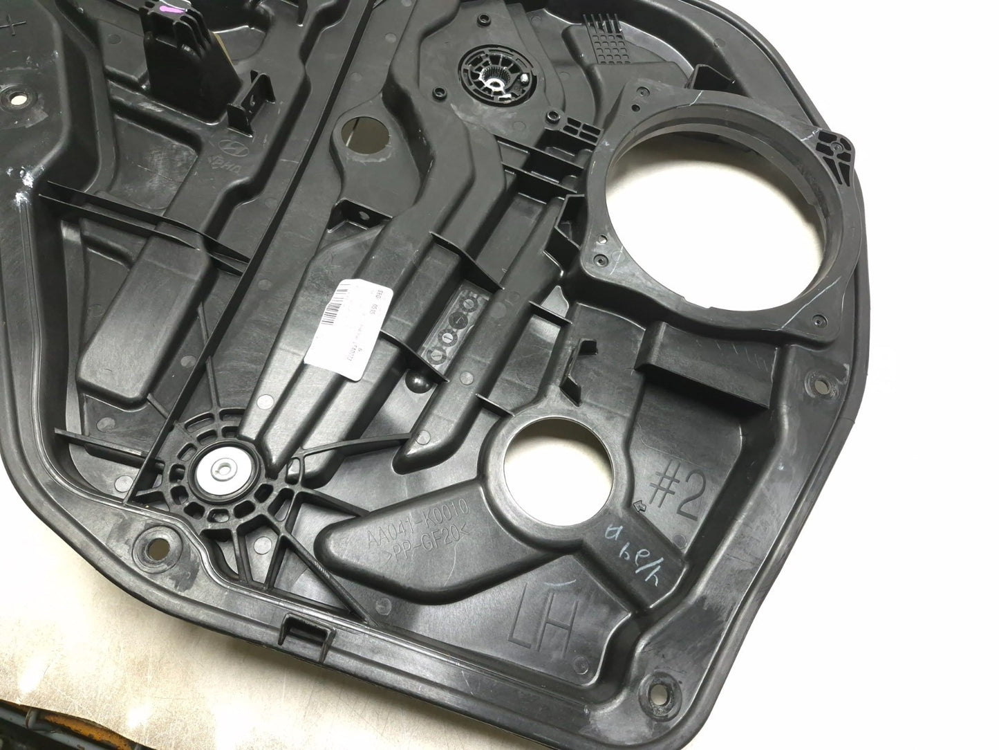 2018 Hyundai Sonata Rear Door Window Regulator Panel Driver Side Left OEM