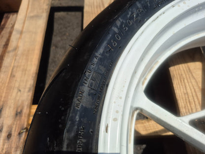 2022 Kawasaki Ninja 650 Ex650 Rear Wheel Rim & Tire  OEM